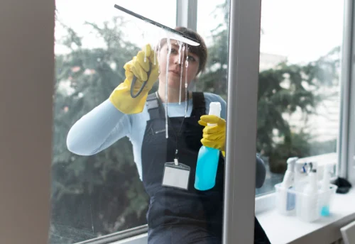 Nettoyage de vitres intérieures et extérieures à Bazainville